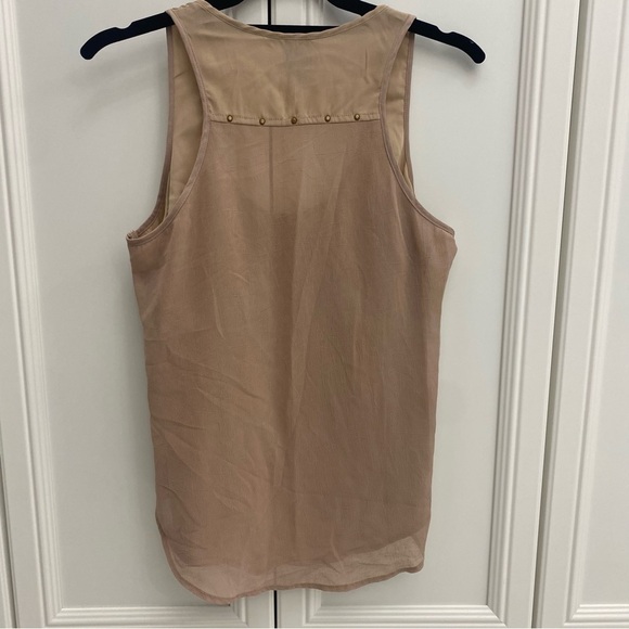 Bebe trendy blouse tank with rock studs - Picture 2 of 4